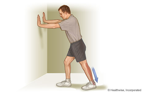 Calf stretch Calf stretch