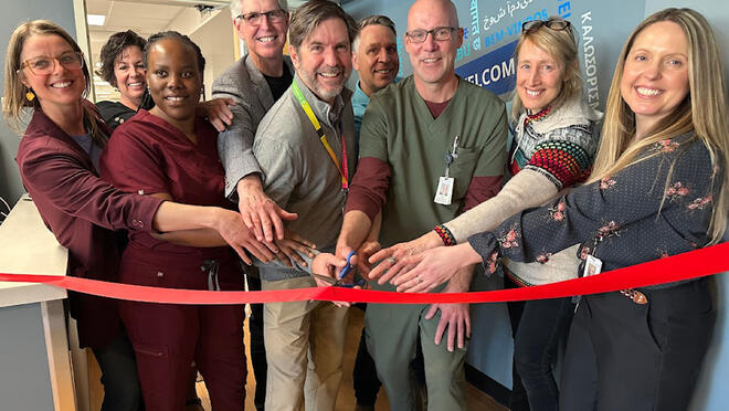 Ribbon cutting ceremony at new Kimberley PCN location